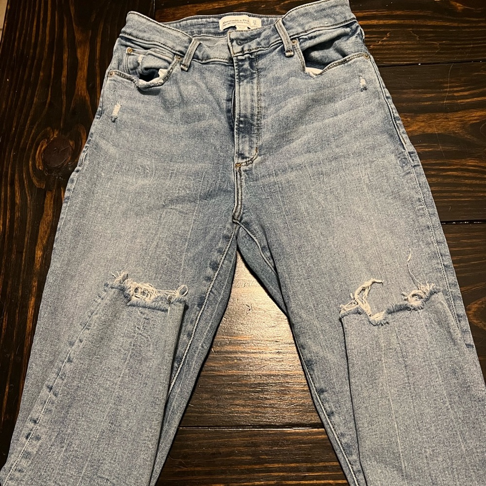 Abercrombie & Fitch high rise skinny ankle